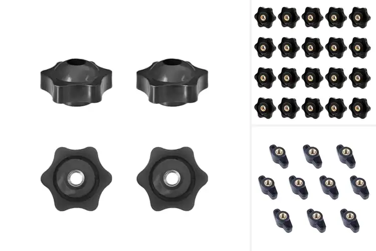 Detailed view of Best 1/4-20 Knob Through Hole Size