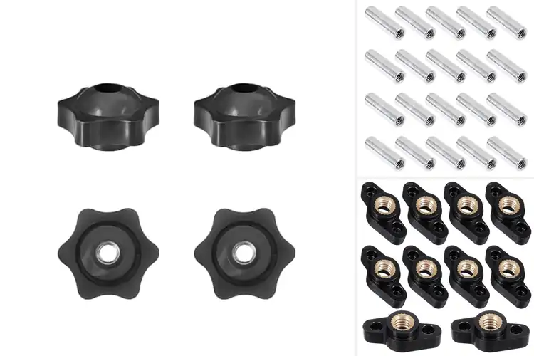 Detailed view of Best 1/4-20 Through Hole Nuts For Rods