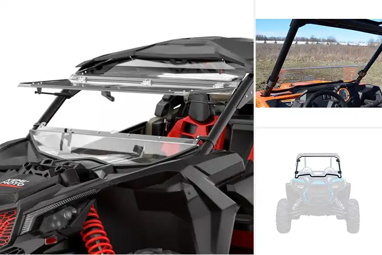 Detailed view of Best 1/4 Inch Polycarbonate Windshield