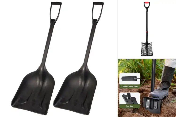 Detailed view of Best 45 Inch Length Shovels For Back Strain Reduction