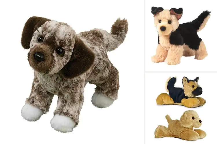 Detailed view of Best 8 Inch Plush Puppys