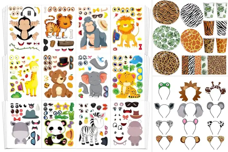 Detailed view of Best Animal Themed Party Supplies