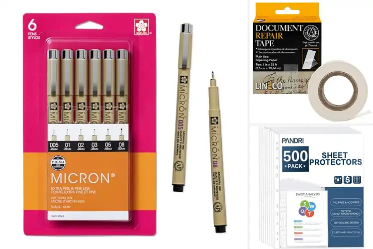 Detailed view of Best Archival Supplies