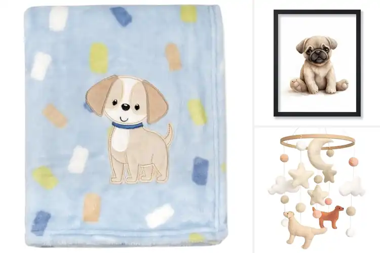 Detailed view of Best Baby Room Decor Plush Puppies: 5 Cozy & Adorable Finds