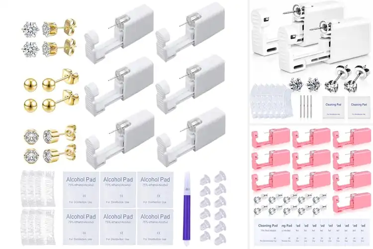 Detailed view of Best Disposable Piercing Kit