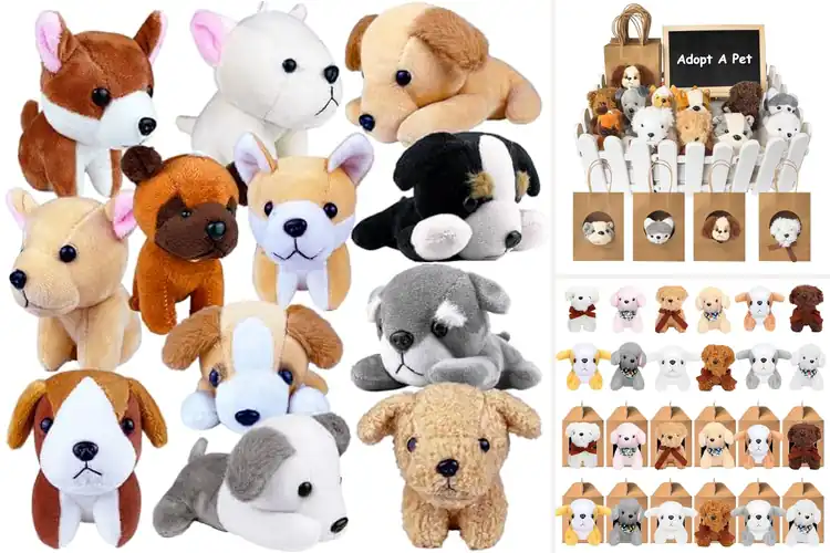 Detailed view of Best Dog Party Favor Plushies
