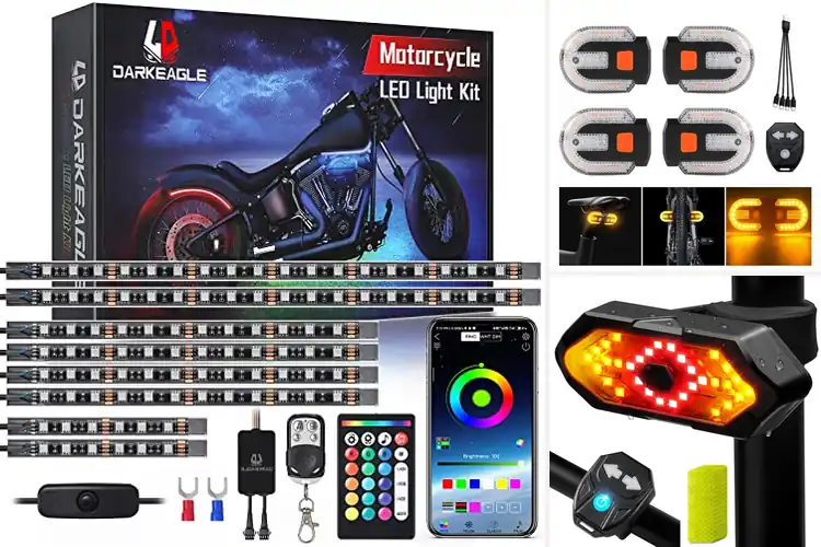 Detailed view of Best Dual Signal Bike Lights
