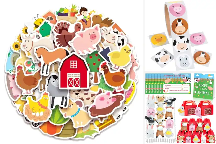 Detailed view of Best Farm Party Favors
