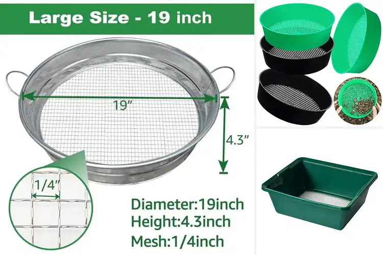 Detailed view of Best Garden Sifting Tools