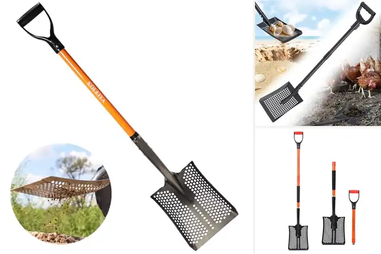 Detailed view of Best Garden Soil Sifting Shovels
