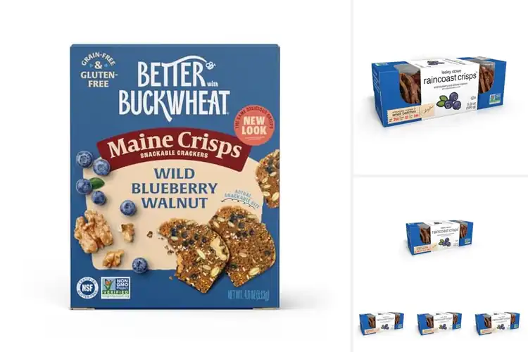 Detailed view of Best Gourmet Blueberry Crisps