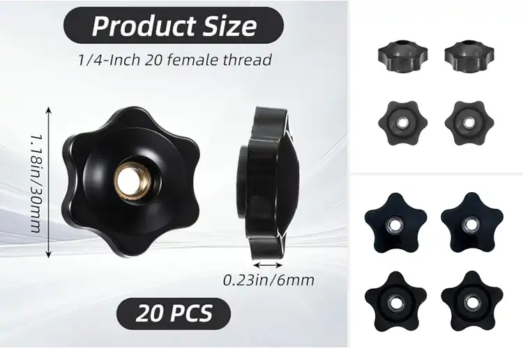 Detailed view of Best Hand Tightening Knobs For Jig And Milling