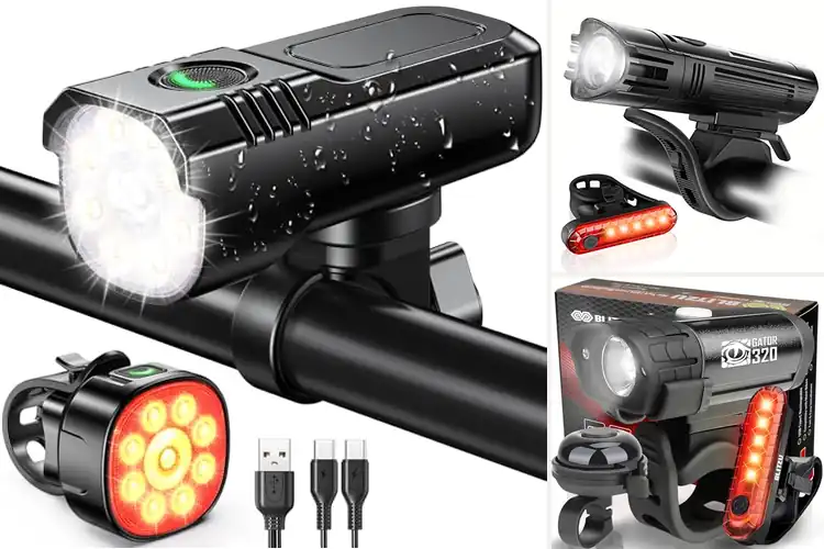 Detailed view of Best Long-Lasting Bike Lights for Safe Night Rides