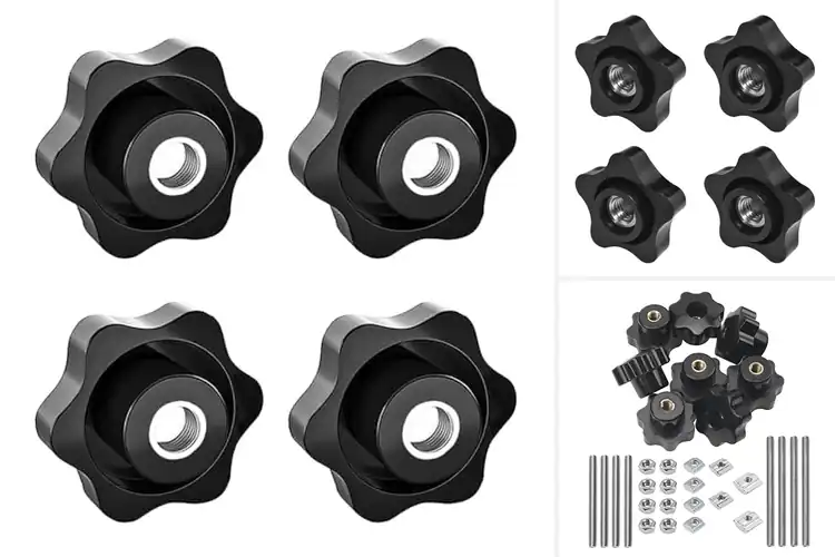 Detailed view of Best Nylon Star Knobs For Durable Threaded Nuts