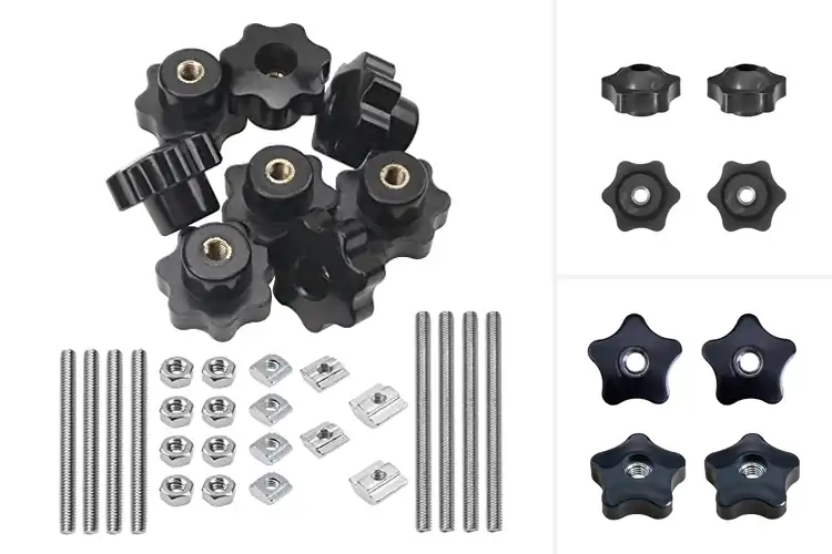 Detailed view of Best Nylon Star Knobs With Through Hole