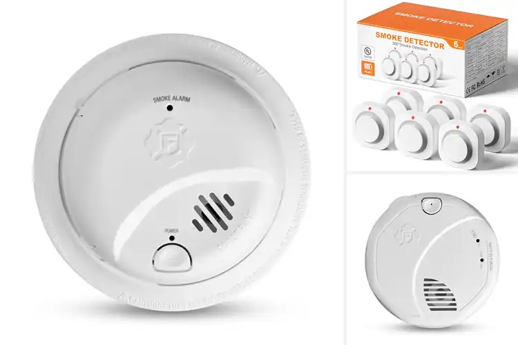 Detailed view of Best One Touch Test Smoke Detectors