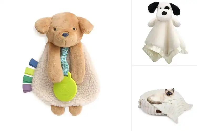 Detailed view of Best Plush Fabric Puppies