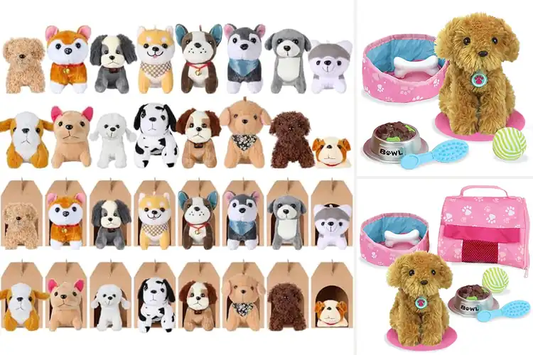 Detailed view of Best Plush Puppy Sets
