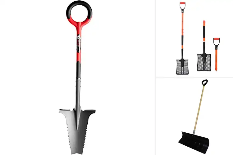 Detailed view of Best Powder Coated Steel Shovels