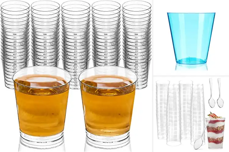Detailed view of Best PS Plastic Shot Glasses For Durable Use