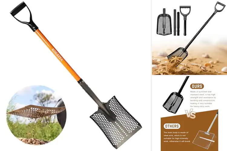 Detailed view of Best Rust Resistant Sifting Shovels