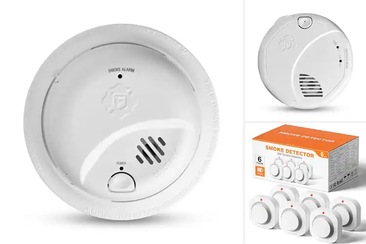 Detailed view of Best Smoke Alarms with One Touch Test Button