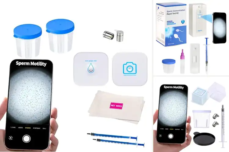 Detailed view of Best Sperm Fertility Microscope Kits
