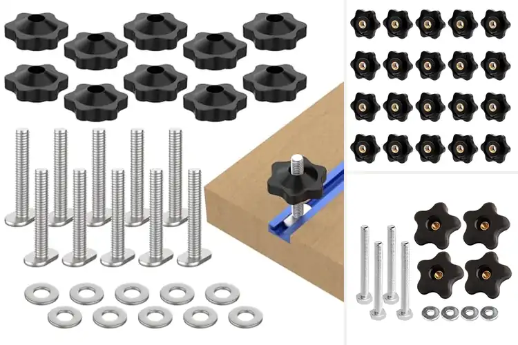 Detailed view of Best Star Knobs 1/4-20 For T Track