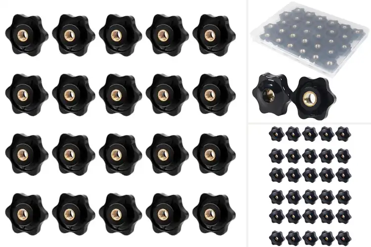 Detailed view of Best Star Knobs For 1/4-20 Hardware