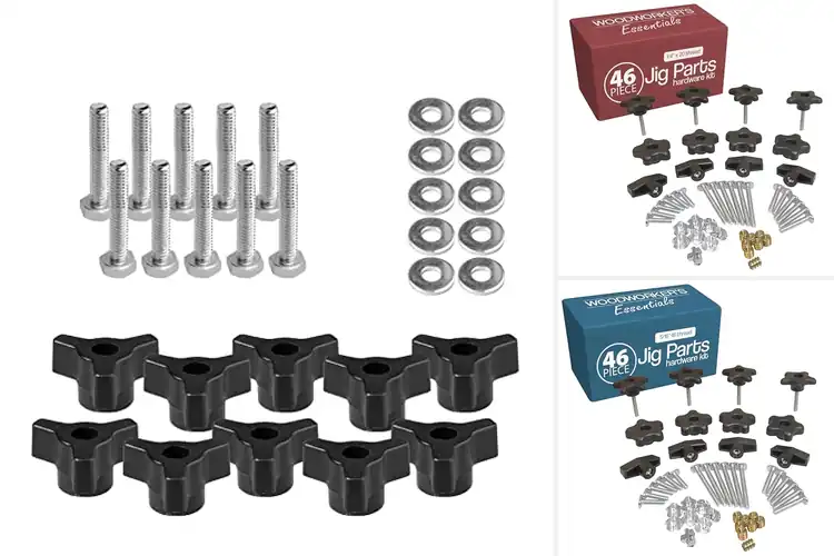 Detailed view of Best T Track Bolts And Jig Fastener Knobs