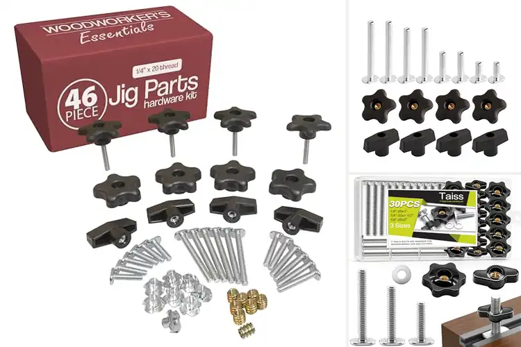 Detailed view of Best T Track Clamping Knobs