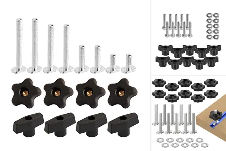 Detailed view of Best T-Track Knobs