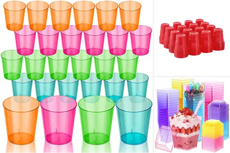 Detailed view of Best Transparent Shot Cups For Colorful Presentations