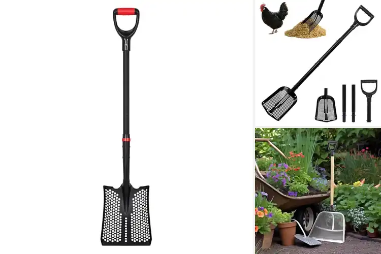 Detailed view of Best Uniform Mesh Sifting Shovels