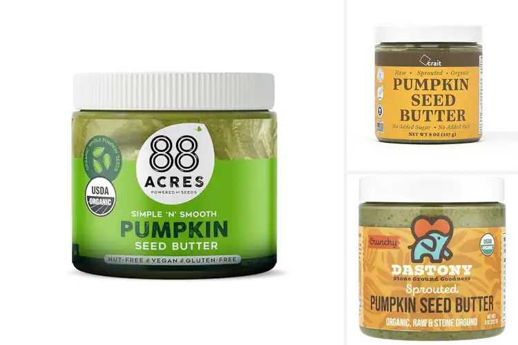 Detailed view of Best Vegan Pumpkin Seed Butter
