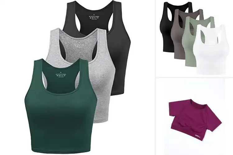 Detailed view of Best Workout Crop Tops